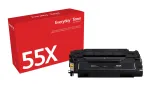 Everyday&trade; Must tooner Xeroxilt, &uuml;hildub HP 55X (CE255X), Suure mahutavusega