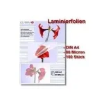 Lamineerimiskile Olympia 1x100 DIN A4 80 mikronit