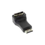 HDMI adapter, t&uuml;&uuml;p A-pesa / t&uuml;&uuml;p C isane, nurga all, InLine 17690K