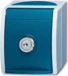 BUSCH-JAEGER Schuko pistikupesa 20EWSL-101-53 ookean standardlukk 20EWSL-101-53 (2083-0-0823)