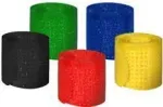 MEDIARANGE MRCS302 - Kabelbinder mit Klettverschluss - Nylon - Schwarz - Blau - Gr&uuml;n - Rot - Gelb - 21,5 cm - 16 mm - 5 St&uuml;ck(e)