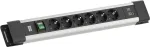 Pikendusjuhe Bachmann CONNECTUS BM005920 &mdash; 6x CEE7 pistikupesa, 1x USB-A 22W, 2,0 m kaabel