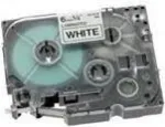 Brother Must on Valge Gloss Laminated Tape, 6mm label-making tape TZ