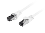 LANBERG v&otilde;rgukaabel Cat8.1 S/FTP (S-STP) RJ-45&ndash;RJ-45 Valge 0,25 m