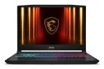MSI Katana 15 HX B14WFK-845NL Intel&reg; Core&trade; i7 i7-14650HX s&uuml;learvuti 39,6 cm (15,6 tolli) Full HD 16 GB DDR5-SDRAM 1 TB SSD NVIDIA GeForce RTX 5060 Wi-Fi 6E (802.11ax) Windows 11 Home Must