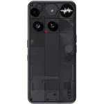 Nothing Phone (3) must - 5G nutitelefon - Dual-SIM - RAM 12 GB / sisem&auml;lu 256 GB - OLED-ekraan - 6.67 (A10000022)