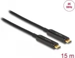 Aktiivne optiline USB-C videokaabel DeLOCK 84104 4K 60 Hz 15 m