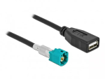 Kaabel HSD Z isane USB 2.0 t&uuml;&uuml;p-A emasele 0,5 m DeLOCK