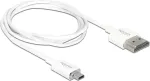 HDMI-kaabel DeLOCK 85149 1m HDMI Type A to Type D valge