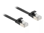 V&otilde;rgukaabel DeLOCK 81161 RJ-45 Cat6a 0,25 m Must