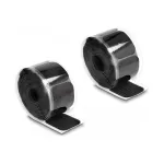 DeLOCK takjakinnitus lindil isekleepuv 45 x 50 mm pikkus 5 m must