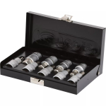 KS Tools 911.1321 bitipadrunite komplekt, 1/2 tolli, kuuskant, l&uuml;hikesed, 9 tk
