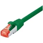 Tecline exertis Connect - paigalduskaabel - RJ-45 (M) kuni RJ-45 (M) - 10 m - SSTP-kaabel - CAT 6 - halogeenivaba - roheline (71510G)