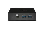 Kensington SD2000P USB-C 5Gbps Single 4K Nano Dock - 60W PD - HDMI v&otilde;i DP - Win/Mac/Chrome