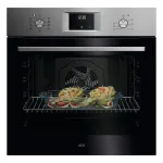 Sisseehitatav elektriahi AEG Series 5000 OU5AB20SM &mdash; 72 L, A+, roostevaba teras/must, puute- ja p&ouml;&ouml;rdnupuga juhtimine