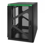 APC NetShelter 18U seinakinnitusega riiulikapp - 19 tolli laius, 520 mm s&uuml;gavus, must