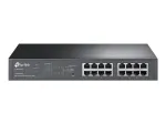 TP-LINK TL-SG1016PE 16-Port Gigabit Easy Smart PoE+ Switch (110W, 8 PoE+ Ports, Rackmountable)