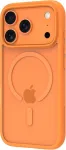 DBRAMANTE 1928 Grenen Tagakaas iPhone'ile - MagSafe &Uuml;hilduv - Taaskasutatud Plastik - Oranž - Apple'ile
