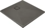DEANTE Square Granite Shower Tray 80x80 cm Graphite