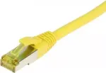 SYNERGY21 Patch-kaabel RJ45, CAT6A 500MHz, 15m, Kollane, S-STP (S/FTP), TPE/LSZH (Ultraflex), AWG26, Cat.7 toorkaabliga