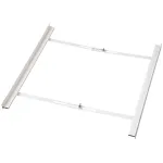 HAMA universaalne virnastamiskomplekt esik&uuml;ljelt t&auml;idetavatele pesumasinatele ja kuivatitele, valge, 60 cm, v&auml;ljat&otilde;mmatav riiul, kandev&otilde;ime 10 kg