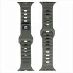 Evelatus Apple Watch 38/40/41mm Sport Silicone Loop Band Dark Green