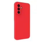 Evelatus Samsung Galaxy A56 Premium Magnetic Soft Touch Silicone Case Red