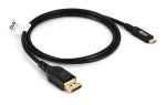 USB USB-C to DisplayPort 2.1 kaabel, club 3d CAC-1559, kahesuunaline, VESA DP80 sertifitseeritud, 1 m
