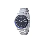 Pierre Cardin meeste analoogkvarts-kell CNI.0030 40mm must sihverplaat nahkrihm