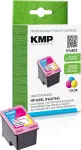 KMP H168CX &Uuml;hilduv tindikassett Kolmev&auml;rviline (Cyan, Magenta, Yellow) 12 ml - Asendab HP 302XL F6U67AE