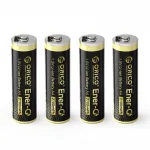 ORICO Ener-G EG5C 1.5V 2100mWh Laetav AA LiPo Aku USB-C Laadimiskaabliga, 4-pakk
