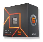 Protsessor AMD Ryzen 5 7400, Socket AM5, 6 tuuma, 3,3 GHz baas / 4,3 GHz boost, 16 MB L3, DDR5, Radeon Graphics