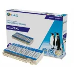 G&G &uuml;hilduv tindikassettide komplekt Canon PGI-2600XL/CLI-2610XL jaoks - must, ts&uuml;aan, magentapunane, kollane (4 tk)