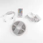 Avide LED-riba blister 12V 16W RGB 5m IR-puldiga