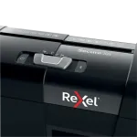 Rexel Secure X6 2020122EU ristl&otilde;ikega paberipurustaja, P-4, 4x40 mm, 6 lehte, 10 l pr&uuml;gikast, 70 dB, must