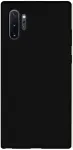 Evelatus Samsung Galaxy Note 10 Plus Premium Soft Touch Silikoonist tagakaas, must
