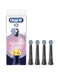 Oral-B iO Gentle Care asendusharjapead, must, 4 tk