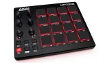 Audio Mixer Akai MPD218 Must 16 patja USB MIDI-kontroller