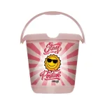 keeeper Deco &auml;mber 10L Ilvie Emoji Stay Positive, Nordic Pink, &uuml;mmargune, PP, &Oslash;30x28 cm