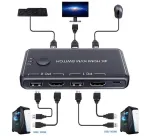 Exertis Connect Mini KVM-l&uuml;liti, 2 porti, HDMI / USB (060182)