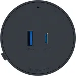 Schwaiger USB-laadimisadapter moodulvoolusiinile, must (MSPS0310)