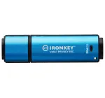 Kingston Technology IronKey 256GB USB-C Vault Privacy 50C AES-256 kr&uuml;pteeritud, FIPS 197