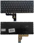 HP ProBook 430 G8/G9, 435 G7/G8 US English taustvalgustusega klaviatuur (must)