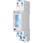 Finder 7M.24.8.230.0001 &Uuml;hefaasiline digitaalne energiam&otilde;&otilde;tur, 230 V AC, 5(40) A, klass 1, LCD, S0 impulsi v&auml;ljund, DIN-liist, 1 moodul, MID mittevastav