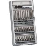 Kruvikeerajate komplekt 25 osa T10, T15, T20, T25, T30, T40, PH2, PZ2 Pikkus 25 mm, 49 mm