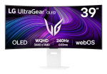 39-tolline OLED-monitor LG 39GX90SA-W &mdash; 3440 x 1440, 21:9, kumer, sisseehitatud k&otilde;larid, VESA, USB-C