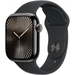 Apple Watch S10 Slate Titanium Sport Band Must - M/L GPS + Cellular 42mm MWXH3QF/A 2024