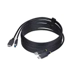 StarTech.com 10ft (3m) HDMI ja USB 5Gbps KVM kaabel, 4K 60Hz, HDMI 2.0 ja USB kombinatsioonkaabel KVM l&uuml;lititele