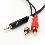 TB kaabel 3,5mm MiniJack -2x RCA M/M 1,5m (AKTBXAJ2RCA150B)