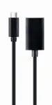 GEMBIRD USB USB-C DisplayPort-adapteri kaabel, 4K, 15cm, must
